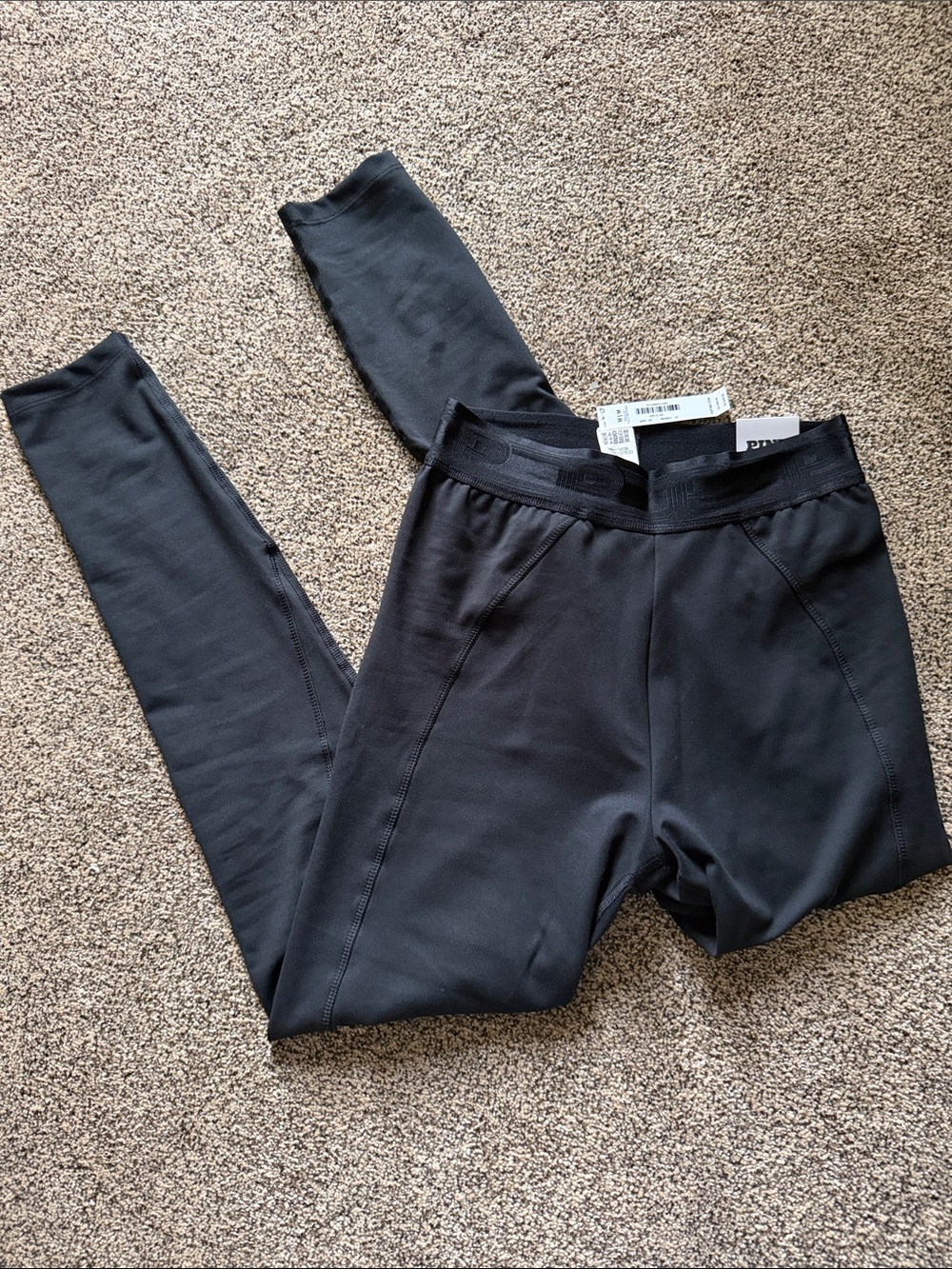 NWT PINK Victoria’s Secret Ultimate Black Leggings Size M